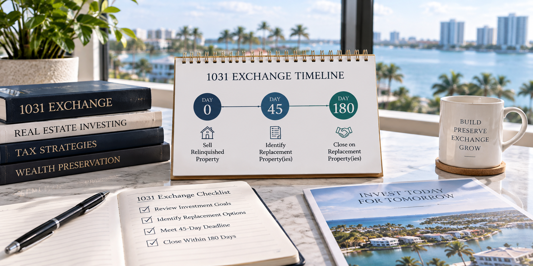 1031 Exchange 45 day identification and 180 day exchange timeline